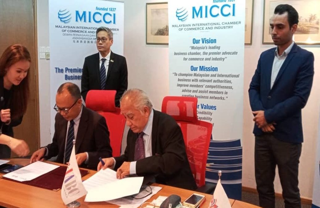 MOU Signing Ceremony MICCI and IABC 3rd  Nov 2020