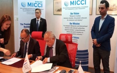 MOU Signing Ceremony MICCI and IABC 3rd  Nov 2020